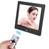 XCLT-808 8 Inch Desktop Electronic Clock Calendar Alarm Digital Photo