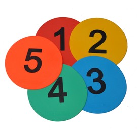 Eco Walker Flat Markers 20cm Numbered (Number 1-5)