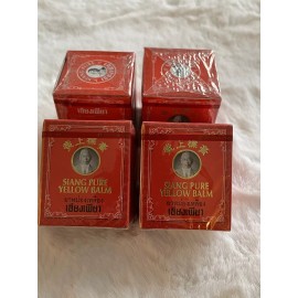 Pure 1xsiang pure Yellow Balm Relieve Muscle Aches And Sprains 12g Ship From USA
