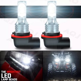 AQJ For Polaris New ATV/UTV, Three (3) Prong 30/30 Watt Headlamp Light Bulb,4030061#