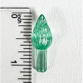 National Artcraft® Medium Twist-Style Ceramic Christmas Tree Lights for Your New or Vintage Ceramic Christmas or Anytime Tree - Green (144 Pcs)