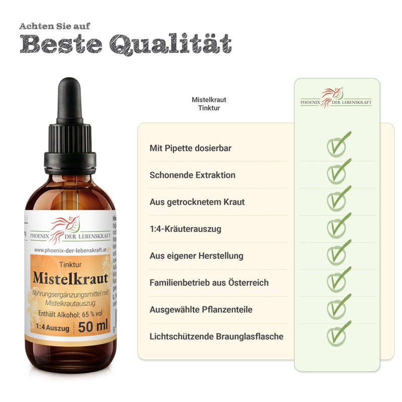 Mistletoe 50 ml Tincture in 1:4 Extract