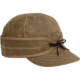 Stormy Kromer Waxed Cotton Cap - Sand, 7 5/8