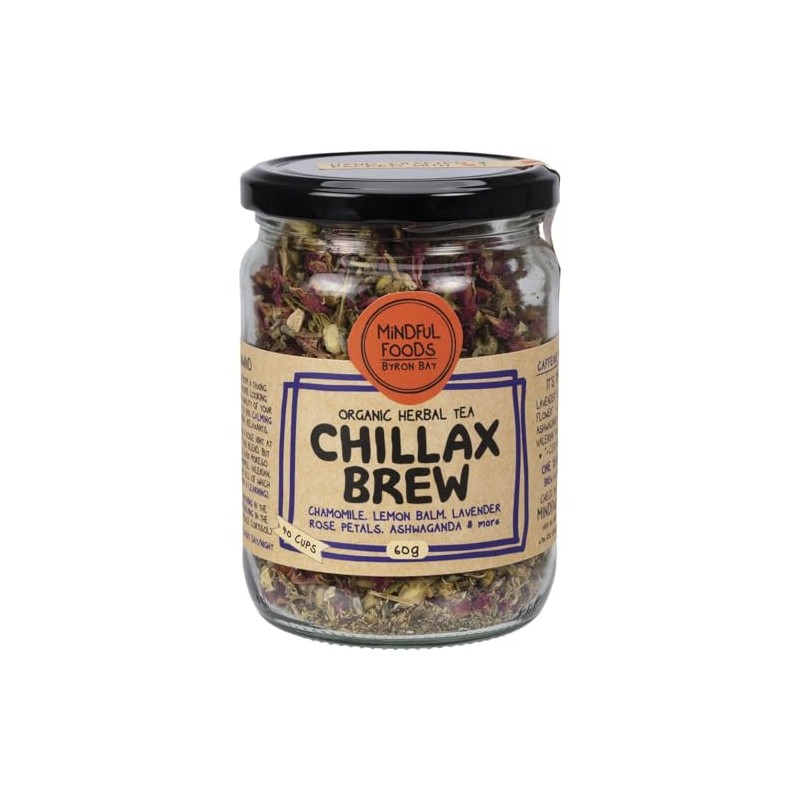 Mindful Foods Chillax Brew Herbal Tea 60 g