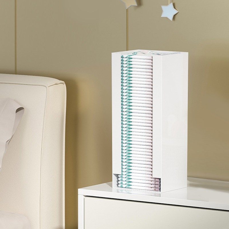 Face Mask Dispenser Box Large Capacity Vertical Storage Tabletop Multi