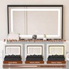 espidoo Makeup Vanity Desk with Lights & Mirror: Modern Dressing