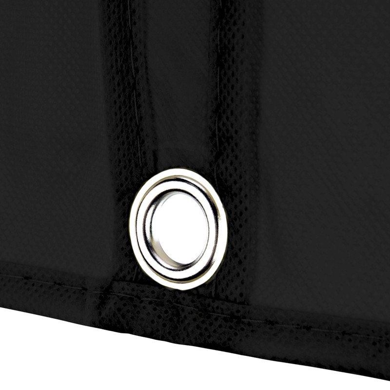 HANGERWORLD 3 Black 60 Inch Breathable Garment Dress Cover Bags