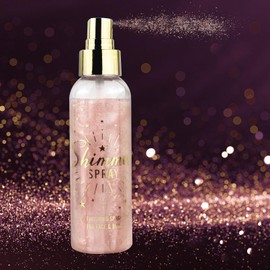 SOVONCARE Hair and Body Glitter Spray Instantly, Face Glitter Hairspray Body Shimmer Powder add Sparkly Shimmery Glow for Women Hair, Skin, Clothing Quick Drying, Non-Sticky 4.7 oz Copper