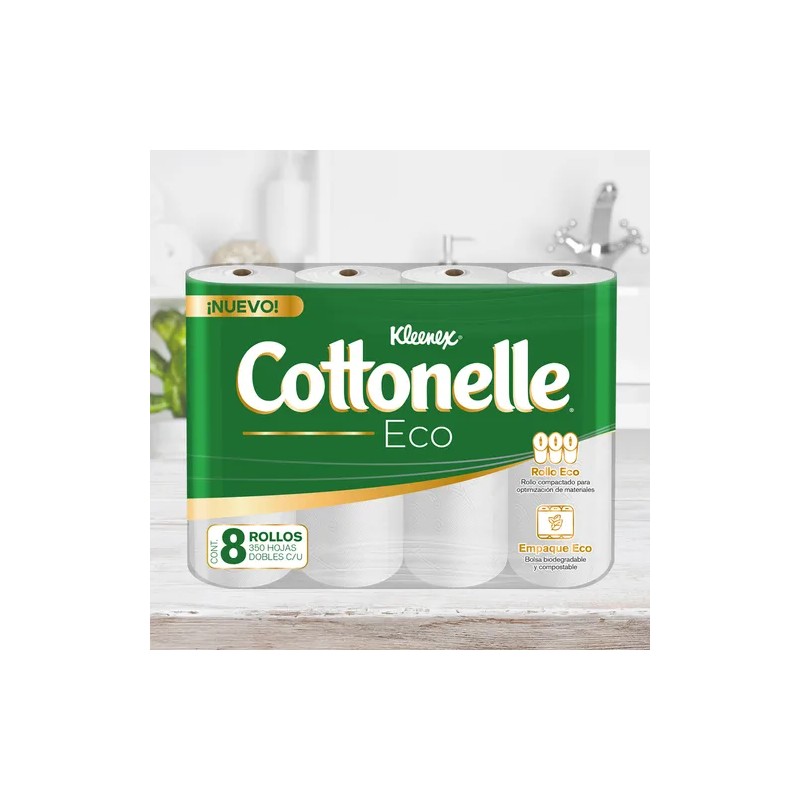 Kleenex Cottonelle Kimberly Clark Eco - Pack - 8 -