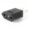 ANRANK E-U1009618AK EU Europe to US USA Travel Power Plug