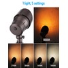 LEONLITE 5CCT Low Voltage LED Landscape Spotlight, Update 1800K2700K3000K4000K5000K Selectable,