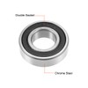 sourcing map 6004-2RS Deep Groove Ball Bearing 20x42x12mm Double Sealed