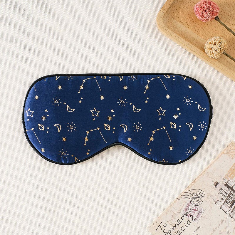 townssilk 100% Silk Sleep mask with Adjustable Strap,Comfortable and Super