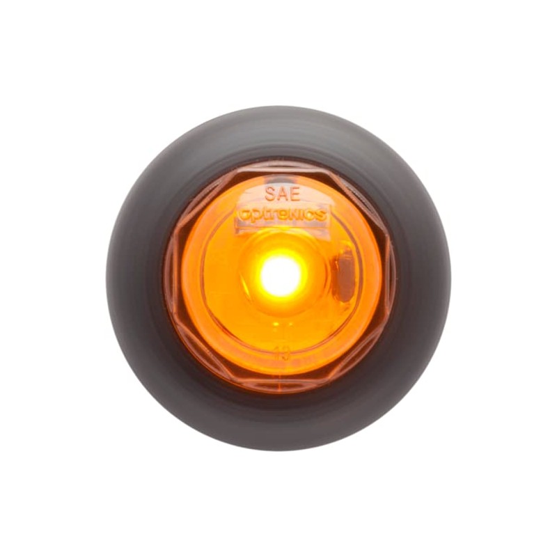Optronics 4 Pack 3/4" Amber LED Non Directional Marker Light