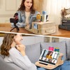 TabCouchCaddy - Couch Cup Holder Tray Pillow - Bed, Couch
