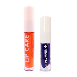 Mlashes | Volumizador para labios al instante con tinta | 2 Pack Lip care hidratante Makai + Lip plumper Merlin