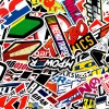 Unbranded 100PCS JDM Stickers Pack Helmet Car Motorcycle Racing Motocross