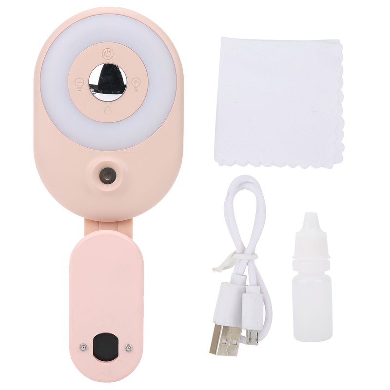 Dimmable Fill Light Soft Lamp Mini Humidifier for Phone Video