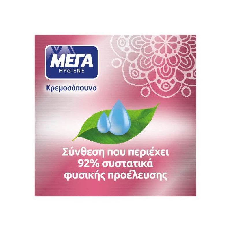 MEGA ΜΕΓΑ Hygiene Liquid Hand Wash with Pomegranate Extract Eco