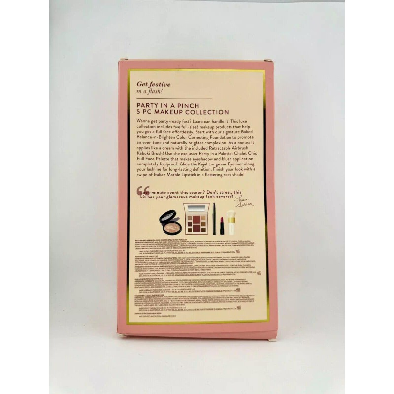 Laura Geller 5-Piece Holiday Glam Full-Face Collection Shade - PORCELAIN