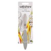 Wiltshire Colour Rush Swivel Peeler, Chrome Plated, Anti-Slip Comfortable Soft