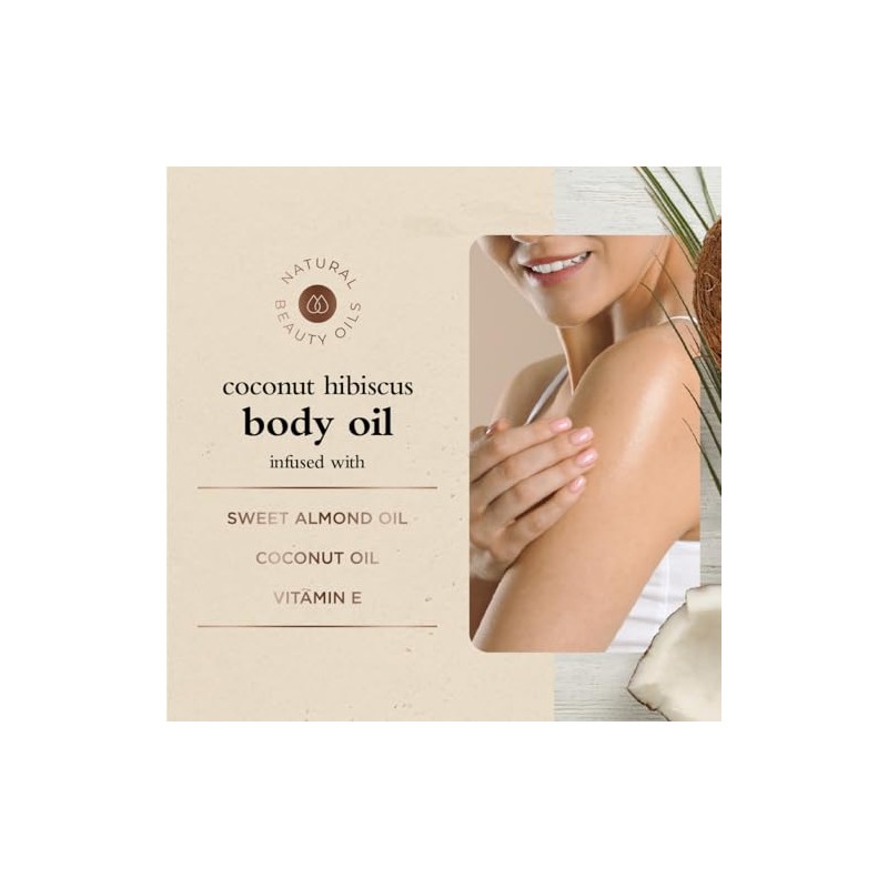 Oliology Aceite Corporal De Coco E Hibisco: Fórmula Hidratante Y