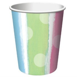Creative Converting Baby Clothes Shower Party Cups (8) - Party Supplies