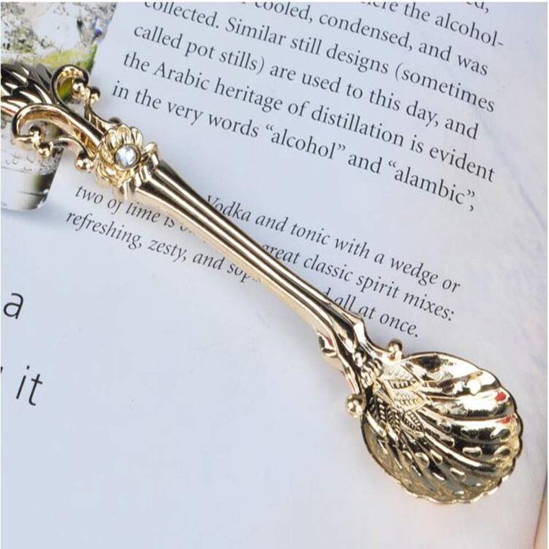 Yarlung 16 Pack Mini Coffee Spoons, 4.5 Inch Demitasse Vintage