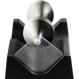 CMS MAGNETICS - Levitating Magnetics Spinning Top Black/White Desk Toy