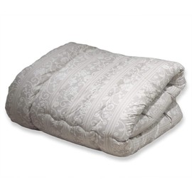 Sleeping Princess Washable Skin Comforter, Made in Japan, Semi-Single, Rosary, Gray, Antibacterial, Odor Resistant, Anti-Mite, Clean, Washable, Soft, Lightweight