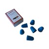 Pack of 12 Blue No.1 Rubber Thimblettes - Medium Thimble