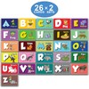 Animals Alphabet Flash Cards for Children (26 Cards x 2