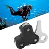 Aluminum Alloy Pulley Scuba Free Diving Buoy Metal Rope Retractor