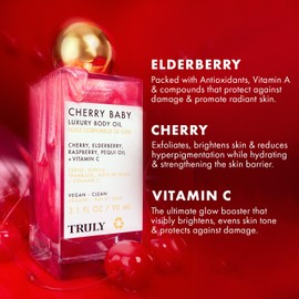 Truly Cherry Baby Luxury Body Oil