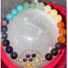 Unbranded chakra bracelet With Flower Of Life
