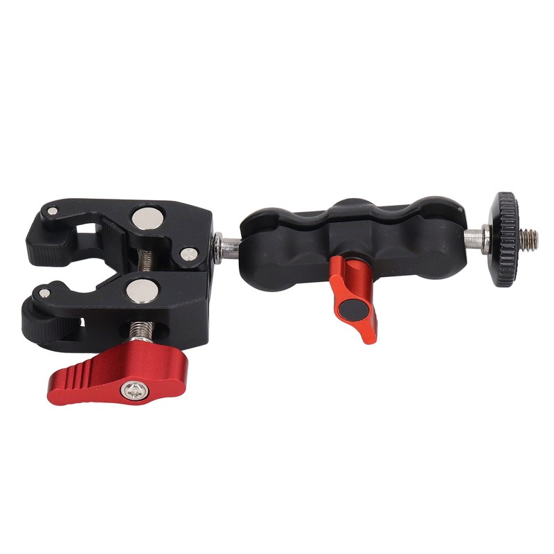 Camera Super Clamp Ball Head Crab Claw Clip Universal Monitor