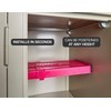It's Academic LockerMate Adjust-A-Shelf Locker Shelf, Easy to Use, Extends