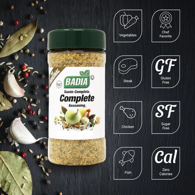 Badia Complete Seasoning, 3.5 Oz (Pack Of 8) Ounce of