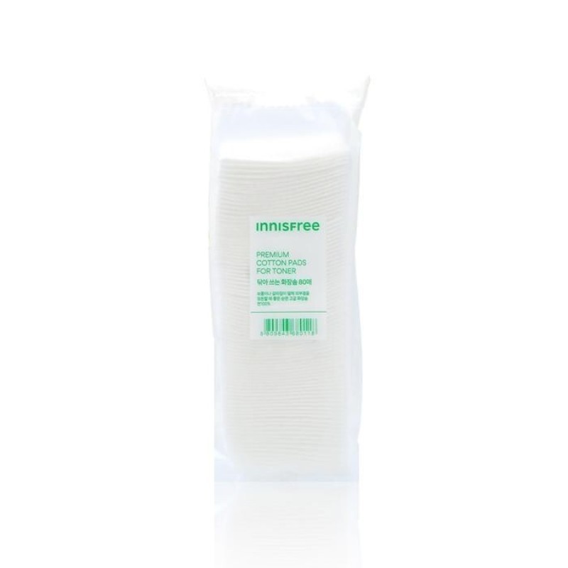 Innisfree Innisfree 80 cotton pads / 이니스프리 이니스프리 닦아 쓰는