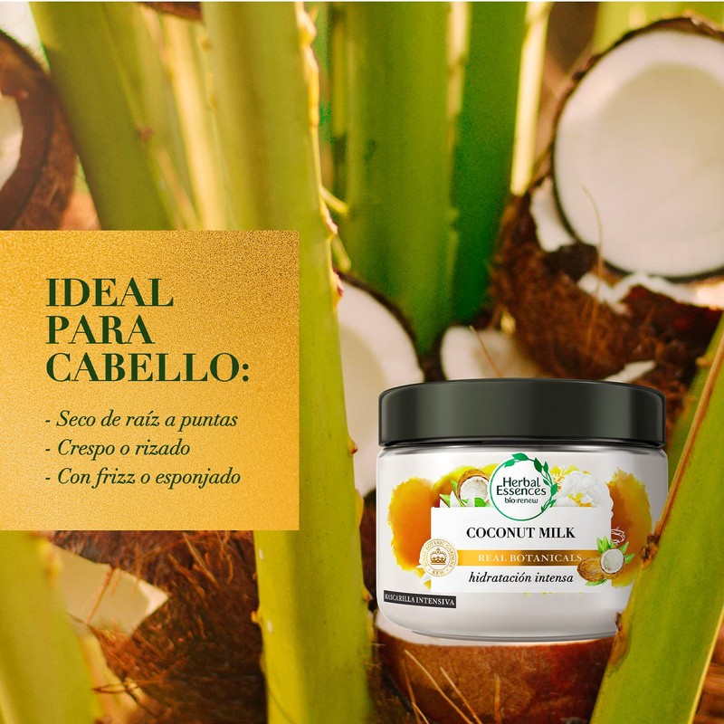Tratamiento para cabello Herbal Essences Bío renew Leche de Coco