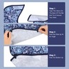 Adult Bibs - 3 Pcs Washable Clothing Protector with Crumb