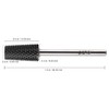 PANA Tapered Barrel Carbide 3/32" Shank Size - (Silver, Medium