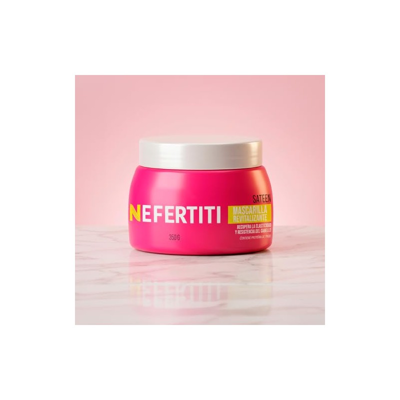Nefertiti MASCARILLA REVITALIZANTE SATEEN PROTEINA DE TRIGO 350 GR