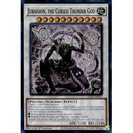 Juraishin, The Cursed Thunder God - ALIN-EN043 - Ultra Rare - 1st Edition