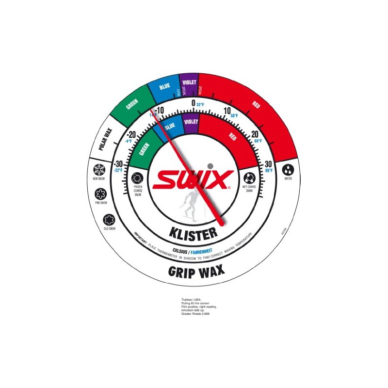 Swix Wall Round Nordic Thermometer