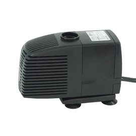 HALF OFF PONDS Fountain Master 350 GPH Submersible Fountain Pump – Includes 3 Nozzles, Flow Control & 30' Cord – Quiet, Energy Efficient Pond & Statuary Pump