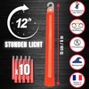 Red Cyalume SnapLight Glow Sticks (Pack of 10) - 15