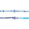 Dugan Evil Eye Hamsa Rakhi for Brother Set of 2