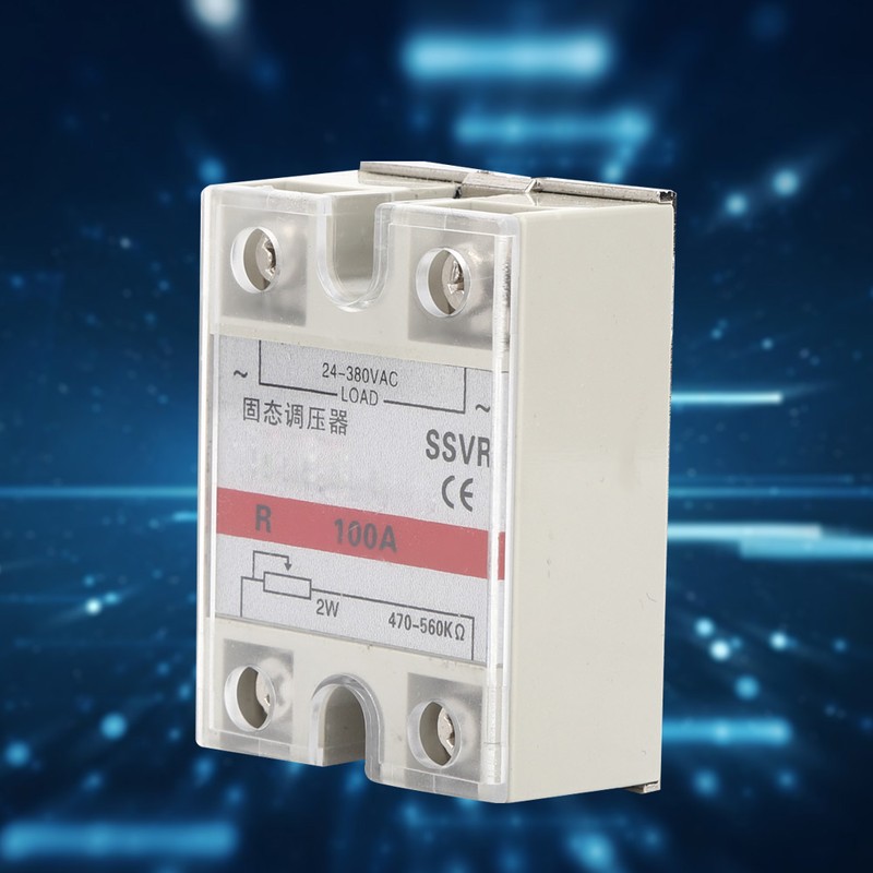 Solid-State Voltage Regulator Single Phase Relay Module Low Frequency SSVR-100