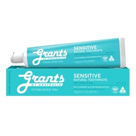 Grants of Australia Natural Toothpaste Sensitive with Mint 100g